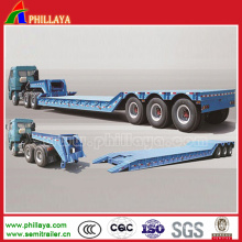 Front Loading Low Bed Trailer with Detachable Gooseneck